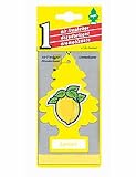 Car Freshner 10313 Little Trees Air Freshener Lively Lemon Scent - Single Tree per Package