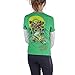 Ed Hardy Big Girls' Long Sleeve Cap Style T-Shirt