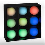 Effektleuchte 'COLOR BUBBLE 27' mit Farbwechsler - Lichteffekt f�r Party und Co.: Eindrucksvolle Leuchtkugeln mit wechselnden Leuchtfarben!von "LUNARTEC"