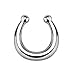 PIERCE ME Plain Non-Piercing Septum Hanger (Sold Individually) (Steel) 506SN