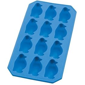Lekue Silicone Ice Cube Tray, Penguin