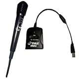 2.4 Ghz. Wireless Microphone - For Rockband, Singstar, World Tour, Boogie, Sing It, Etc.