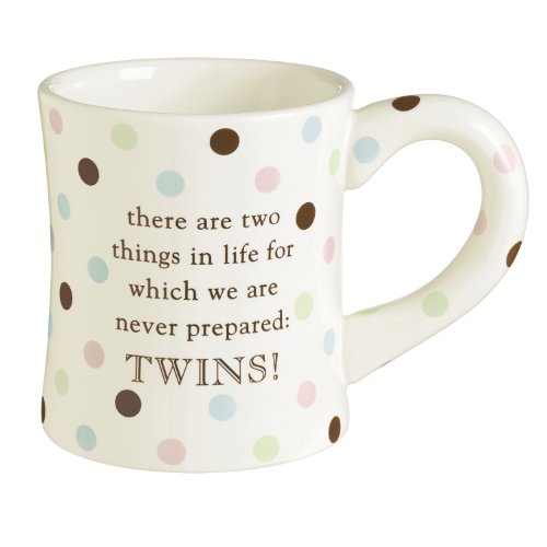 Grasslands Road Wish Come True 14-Ounce Twins Mug, Gift Boxed with Ribbon