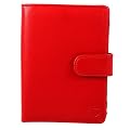 Aquarius Red-WalletCase-SP - Funda para Amazon Kindle con protector de pantalla, color rojo