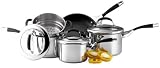 Meyer Circulon Steel Elite Cookware Set, 5 Piece