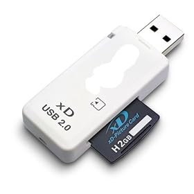 LUPO XD Memory Card Reader (Supports Windows 98SE/ME/2000/XP/Vista/7 Mac OS 9.0)
