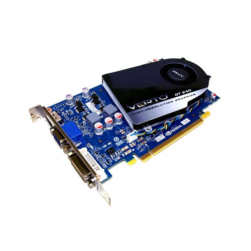 Pny Technologies GeForce GT 240 1024 MB DDR3 PCIe Graphic Card VCGGT2401D3XPB