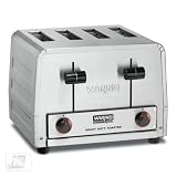 Waring WCT805B Four-Compartment Standard Pop-Up Toaster