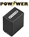 SterlingTek's POWWER Sony DCR-HC62 NP-FH100 Info-LITHIUM H Series Super Stamina 4800mAH Rechargeable Battery Pack equivalent NP-FH100