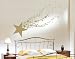 Best Quality Vinyl Wall Sticker Decals - Shooting Star ( Size: 59in x 20in - Color: silver ) - No: 1344