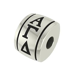 Alpha Gamma Delta Barrel Sorority Bead Charm Fits Most Pandora Style Bracelets Including Pandora Chamilia Biagi Zable Troll and More. High Quality Bead in Stock for Fast Shipping