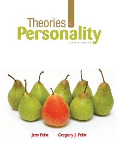 Theories of Personality by Feist, Jess, Feist, Gregory 7th (seventh) Edition [Paperback(2008)]