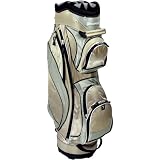 Orlimar Ladies Diamond Series Golf Cart Bag (Taupe/Sea Green)