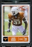 2007 SAGE HIT Aaron Ross #31 Texas Longhorns Rookie Football Card - Shipped In Protective Display Case!