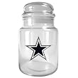 Dallas Cowboys 31oz Glass Candy Jar - Primary Logo NFL Football