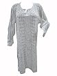 Designer Embroidered Georgette Boho Tunic Kurti