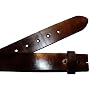 BLT2 Brown Genuine Leather Belt with Snaps for Buckle Any Size 30-72" MADE IN THE USA