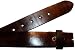 BLT2 Brown Genuine Leather Belt with Snaps for Buckle Any Size 30-42