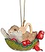 Enesco Charming Tails Gift Ornamental-Day Ride Ornament, 1.5-Inch