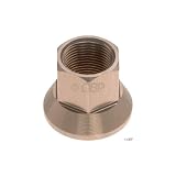 Eastern Axle's Nut 3/8 Silver