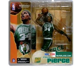Paul Pierce #34 McFarlane NBA Series 3 Boston Celtics Green Uniform Action Figure