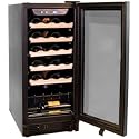 Haier 26 Bottle Built-In or Freestanding Wine Cellar Black