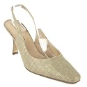 Karen Scott Mason Gold slingback