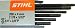 Stihl Chainsaw 4mm Files. Box of 6. 1/4