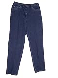 Ruby Rd Key Item Petite Button Fly Side Elastic Tapered Leg Jeans