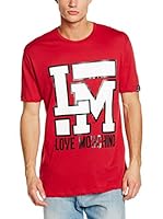 Love Moschino Camiseta Manga Corta (Rojo)