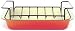 Le Creuset Cast Iron Rectangular Oven Dish 30 cm, and Roasting Rack Set 30 cm, Volcanic