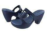 Crocs Women's Cyprus II Sandals,Nautical Navy/Bijou Blue,8 M US