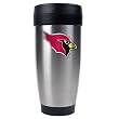 Arizona Cardinals NFL 16oz Stainless Steel Travel Tumbler - Primary Logo by Great American Products