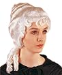 Adult Colonial Woman Wig in White