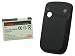 Black Extended Battery (Long-Life) Li-Ion 1400 mAh + Battery Door for Sprint, Alltel, Verizon HTC Touch XV6900 - Retail Packaging
