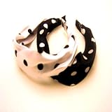 Apparel : Polka dot band scarf 2pk 2hb00006