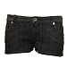 Rvca Narcissa Girls Shorts Black/Raw
