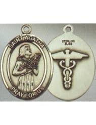 St. Agatha Sterling Oval Nurses Medal