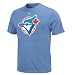 Toronto Blue Jays -Light Blue- Cooperstown Throwback Official Logo T-Shirt - XX-Large