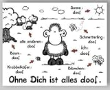 Eigenschaften Sheepworld / XXL Postkarte 