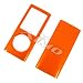 Apple iPod Nano 4 (4th Generation) Snap-On Hard Case Protector Orange