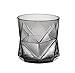 Bormioli Rocco Cassiopea 11.25 oz.Water Glass, Onyx, Set of 4