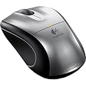 Logitech V450 Nano Cordless Laser Mouse for Notebooks (Silver)