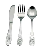 Stainless Steel Children's 3 Piece Cutlery Set