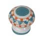 Atlas Homewares 3160-11 1-3/4-Inch Tuscany Collection Bologna Hand painted Ceramic Knob, Ceramic