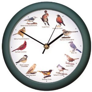 Mark Feldstein and Associates DLB9821E Original Singing Bird Clock 8 in Green