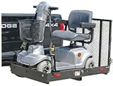 400 lb Capacity Power Scooter and Wheelchair Folding Cargo Carrier Rack