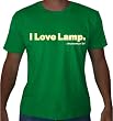 Anchorman "I Love Lamp" Mens Movie Line T Shirt Anchorman "I Love Lamp" Mens Movie Line T Shirt