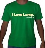 Anchorman "I Love Lamp" Mens Movie Line T Shirt