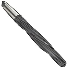 Union Butterfield 4579 High-Speed Steel Construction Reamer, Right Hand Spiral Flute, Morse Taper Shank, Uncoated (Bright) Finish